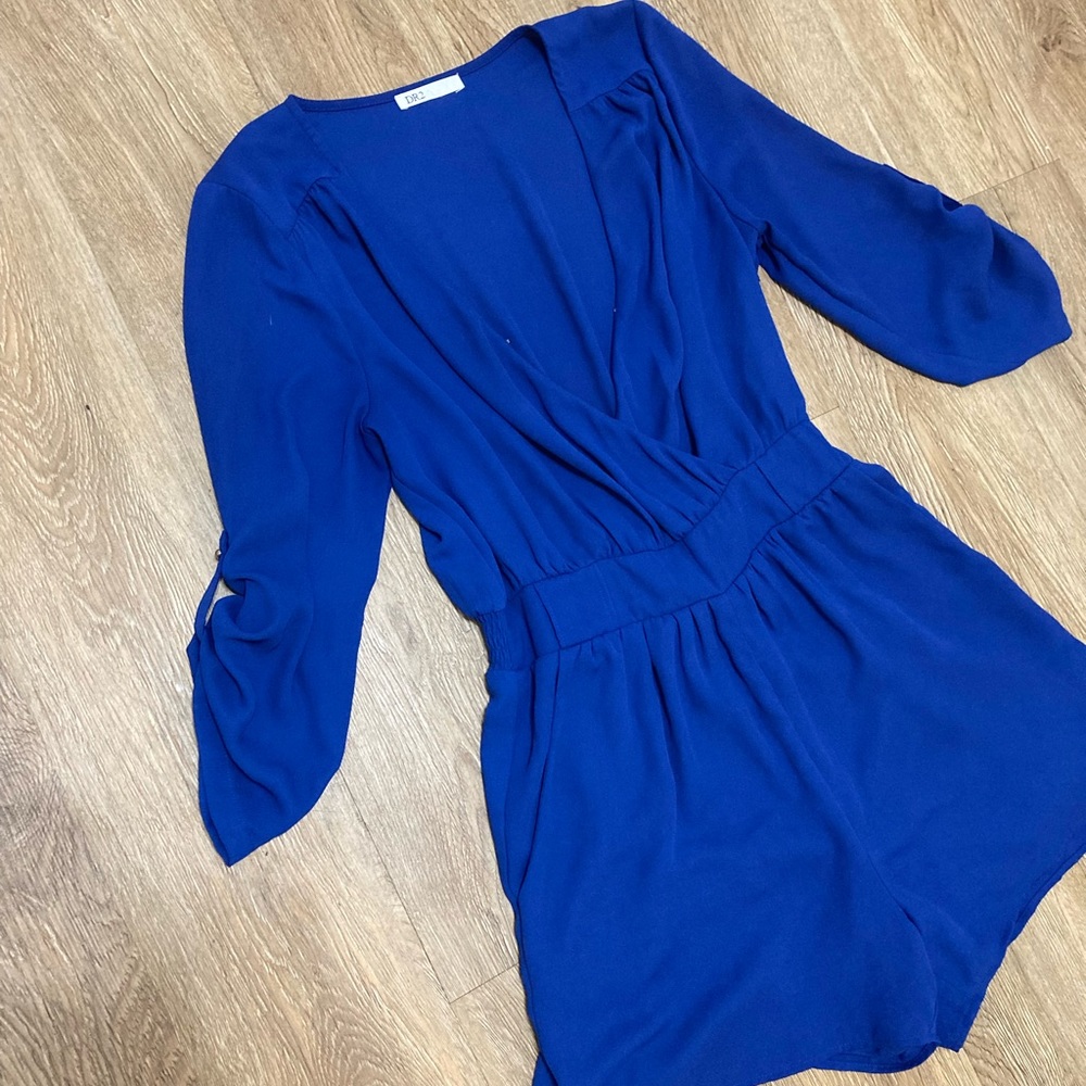 Navy Blue Romper